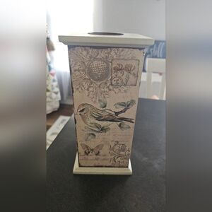 Vintage Bird Design Candle Holder /decor/ Risor